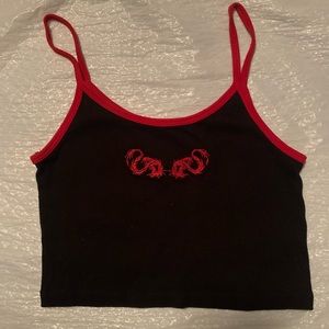 Dragon crop top